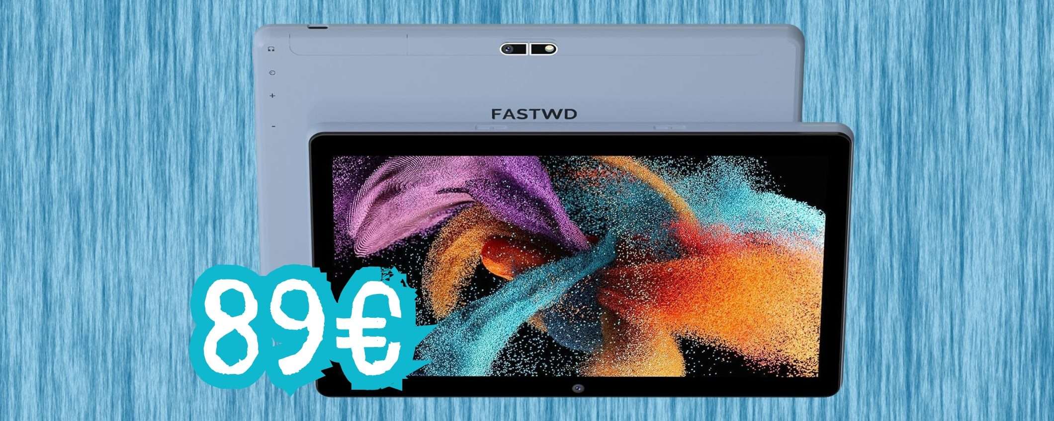 Tablet Android da 10 pollici con 128GB, tastiera, penna e mouse (solo 89€) Tablet Android da 10 pollici con 128GB, tastiera, penna e mouse (solo 89€)