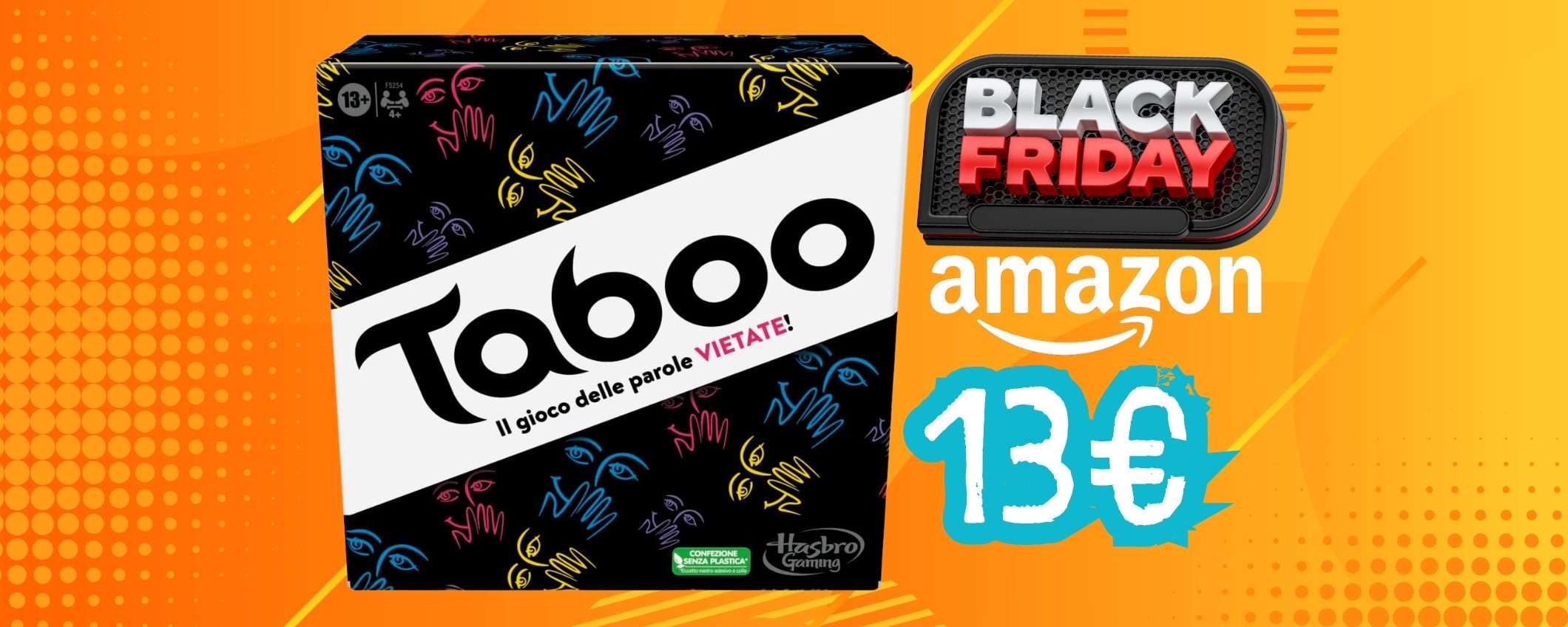 Taboo: il gioco delle parole proibite, divertente e geniale, tuo a 13€ Taboo: il gioco delle parole proibite, divertente e geniale, tuo a 13€