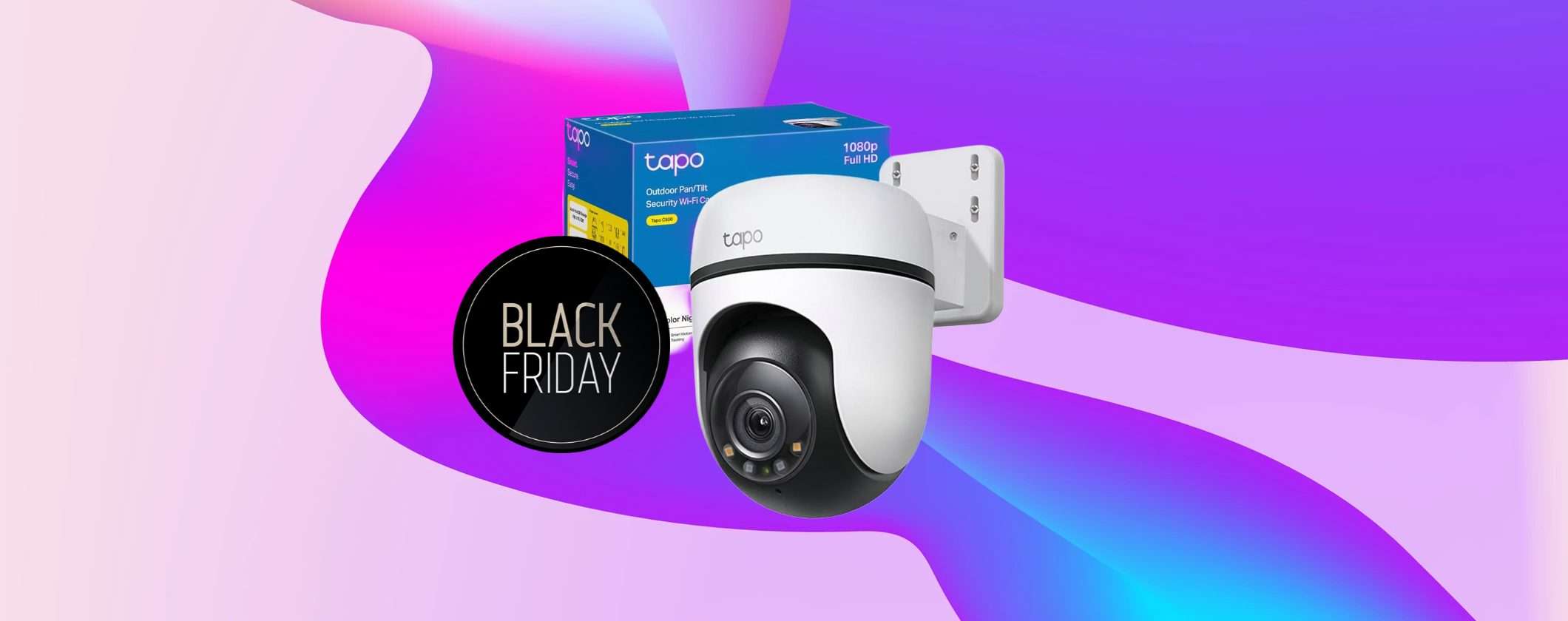 Telecamera WiFi Esterno Tapo: solo 31€ con il Black Friday Amazon Telecamera WiFi Esterno Tapo: solo 31€ con il Black Friday Amazon