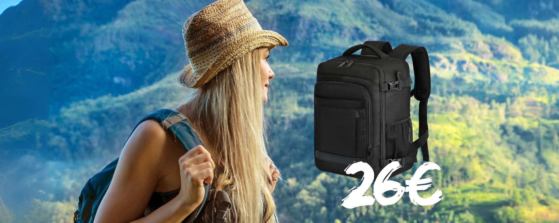 Vola su Ryanair con questo zaino da viaggio e non paghi spese extra Vola su Ryanair con questo zaino da viaggio e non paghi spese extra
