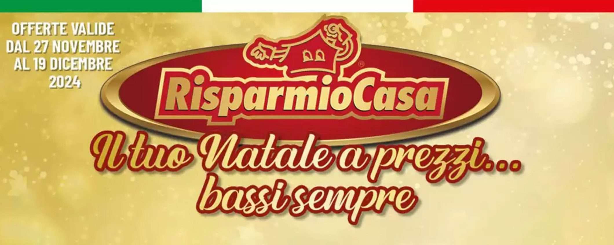 Volantino Risparmio Casa: fino al 50% di sconto per i tuoi regali di Natale Volantino Risparmio Casa: fino al 50% di sconto per i tuoi regali di Natale