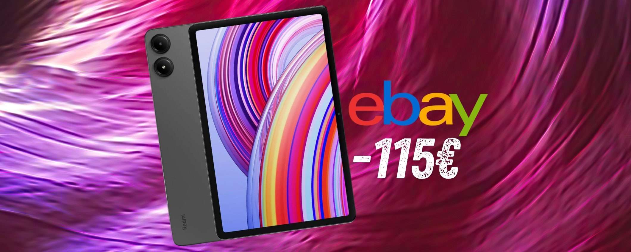 Xiaomi Redmi Pad Pro da 128GB a un prezzo favoloso, oggi risparmi 115€ Xiaomi Redmi Pad Pro da 128GB a un prezzo favoloso, oggi risparmi 115€