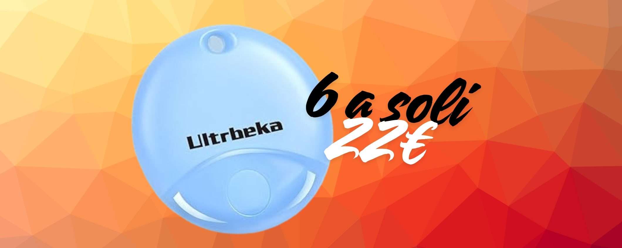 6 Air Tag per ritrovare gli oggetti persi oggi su Amazon a metà prezzo 6 Air Tag per ritrovare gli oggetti persi oggi su Amazon a metà prezzo