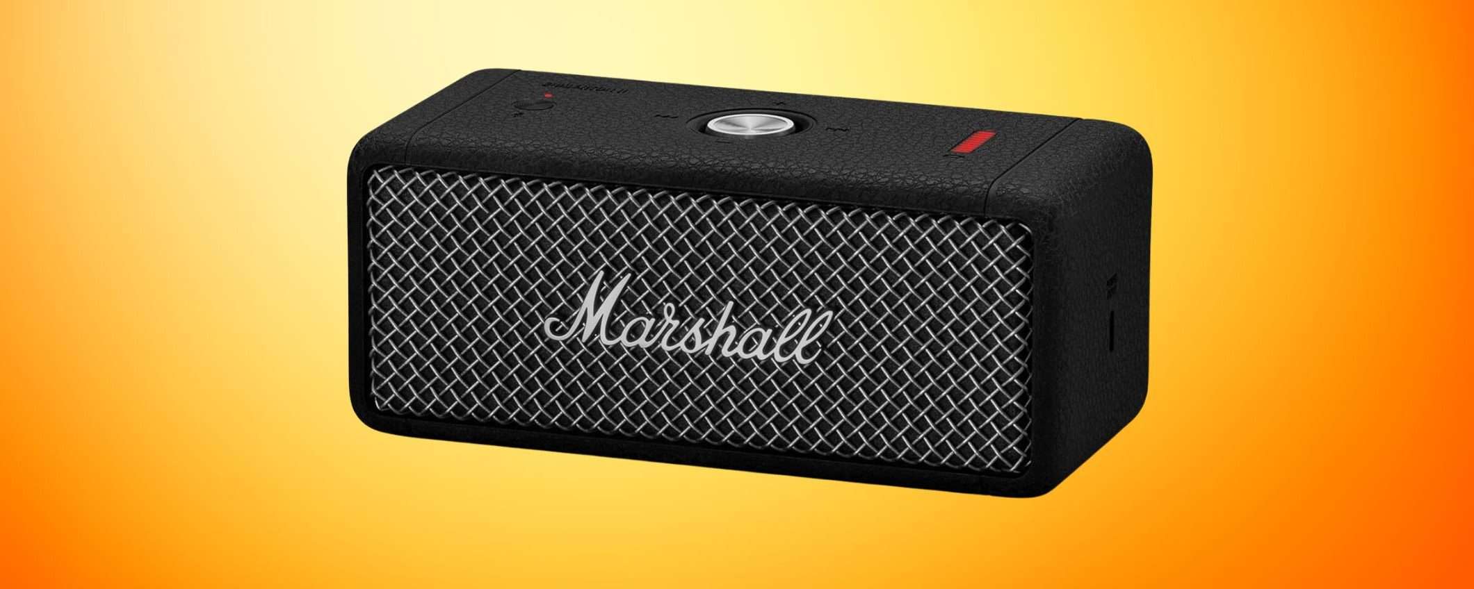 Marshall Emberton II: maxi sconto (-45%) per l'altoparlante bluetooth su Amazon Marshall Emberton II: maxi sconto (-45%) per l'altoparlante bluetooth su Amazon