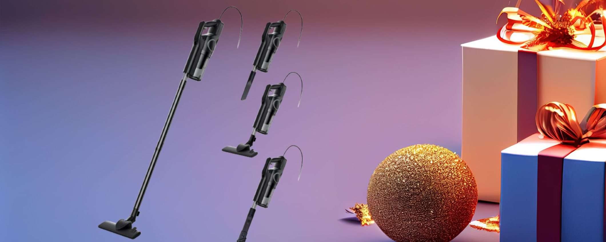 Aspirapolvere POTENTISSIMO con accessori a prezzo assurdo su Amazon (36€) Aspirapolvere POTENTISSIMO con accessori a prezzo assurdo su Amazon (36€)
