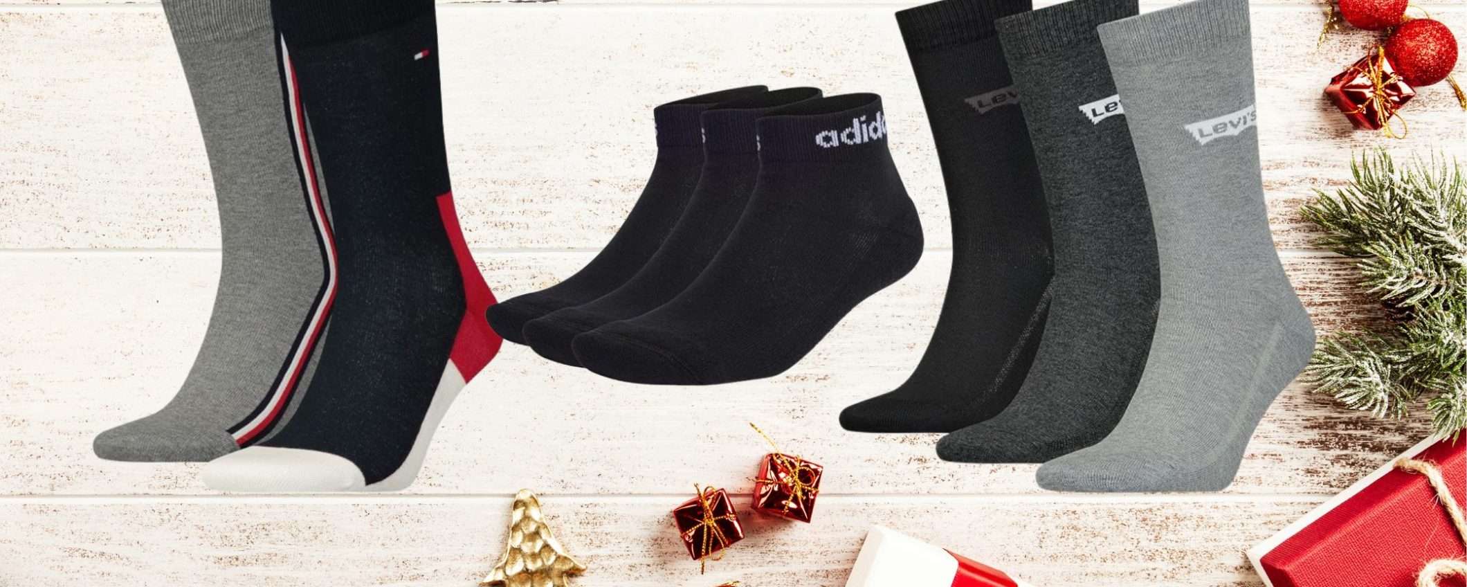 Calzini di marca per Natale: i prezzi SHOCK sono su Amazon (da 1,99€ al paio)