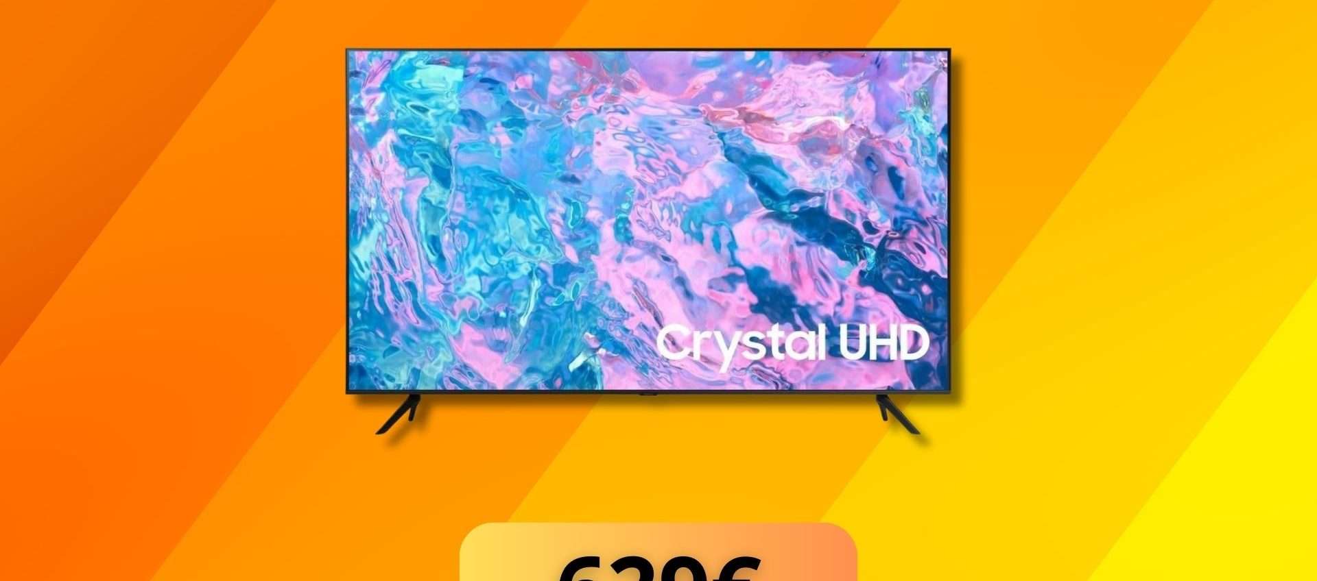 Samsung Crystal UHD: Smart TV da 65 pollici con qualità 4K a un prezzo imbattibile Samsung Crystal UHD: Smart TV da 65 pollici con qualità 4K a un prezzo imbattibile