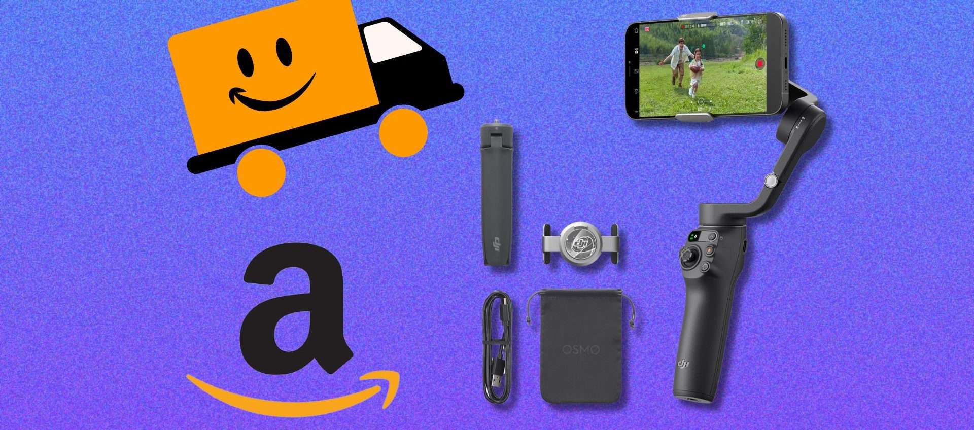 DJI Osmo Mobile 6: stabilizzatore per smartphone con sconto 41% su Amazon DJI Osmo Mobile 6: stabilizzatore per smartphone con sconto 41% su Amazon