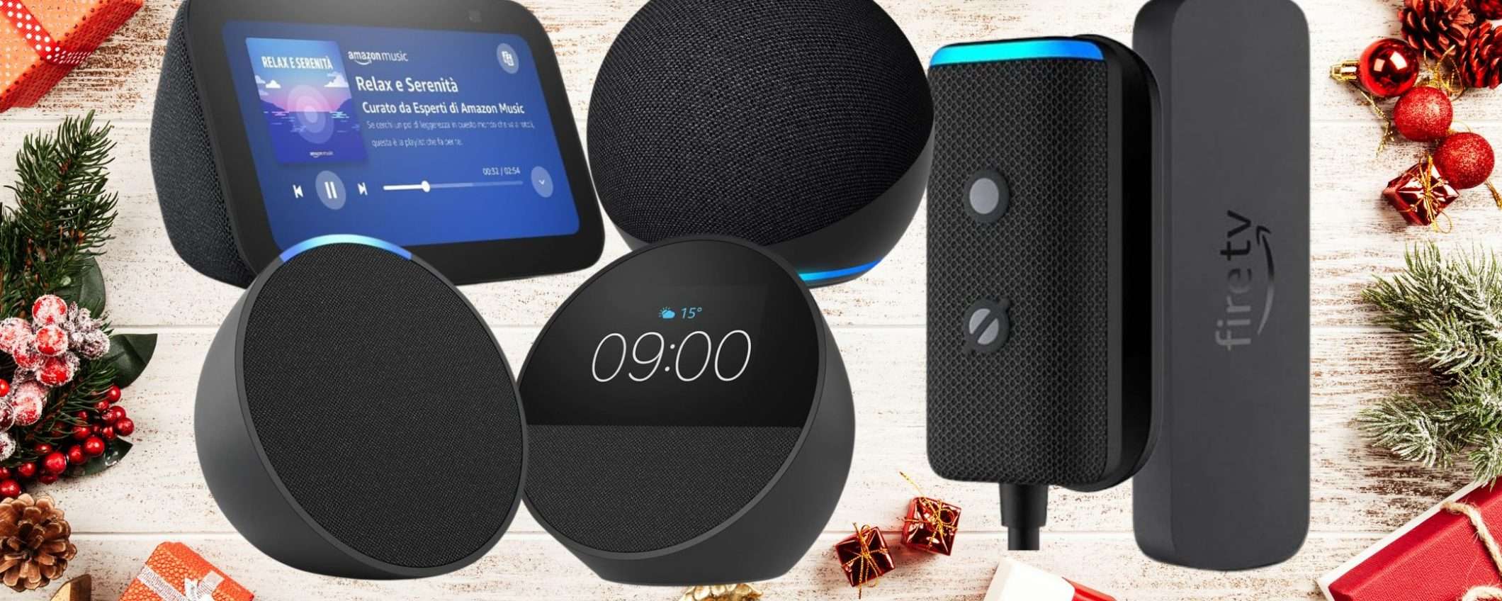 Amazon MEGA SVENDITA tech natalizia: tutto a partire da 19,99€ (fino a -64%)