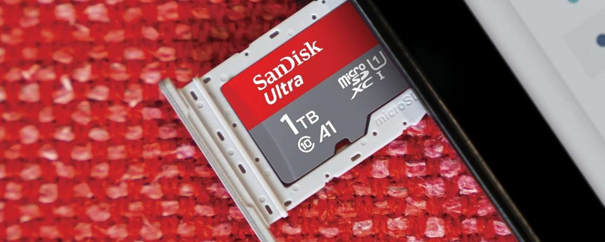 MicroSD da 1TB: MAXI SPAZIO e MAXI SCONTO su Amazon (-51%) MicroSD da 1TB: MAXI SPAZIO e MAXI SCONTO su Amazon (-51%)