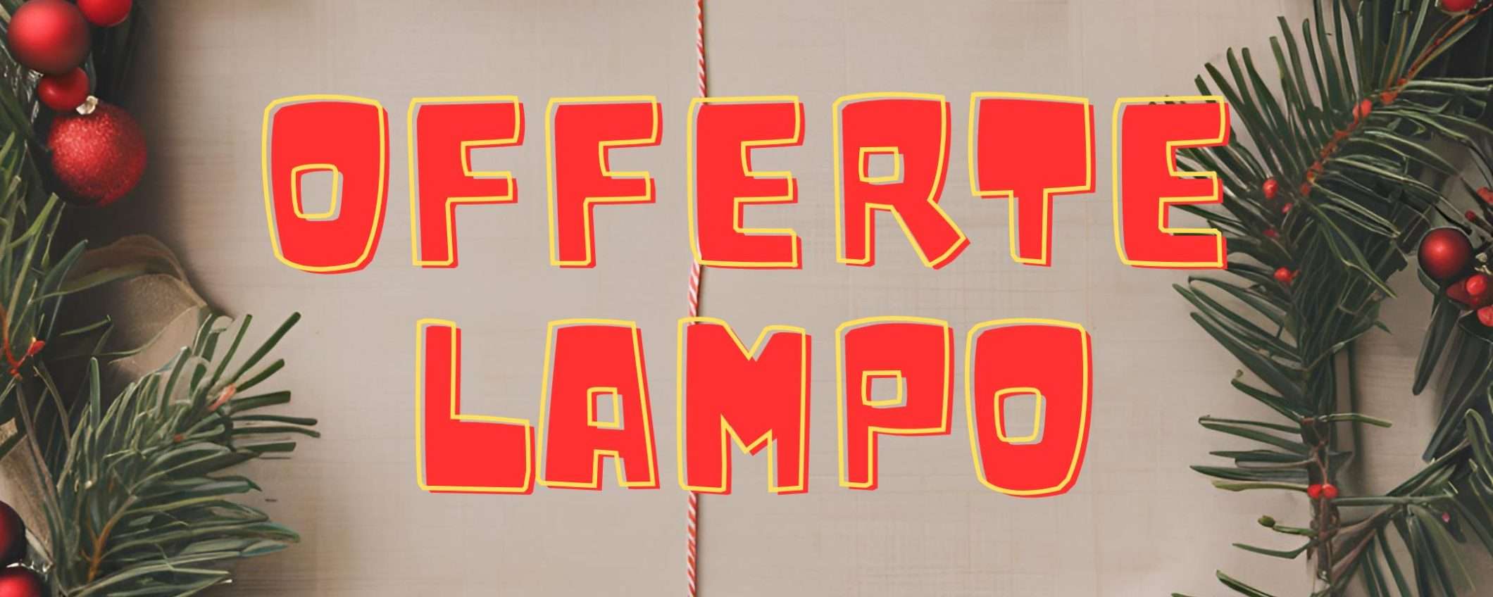 Amazon, offerte lampo del 16/12 STREPITOSE: idee regalo a partire da 8,59€