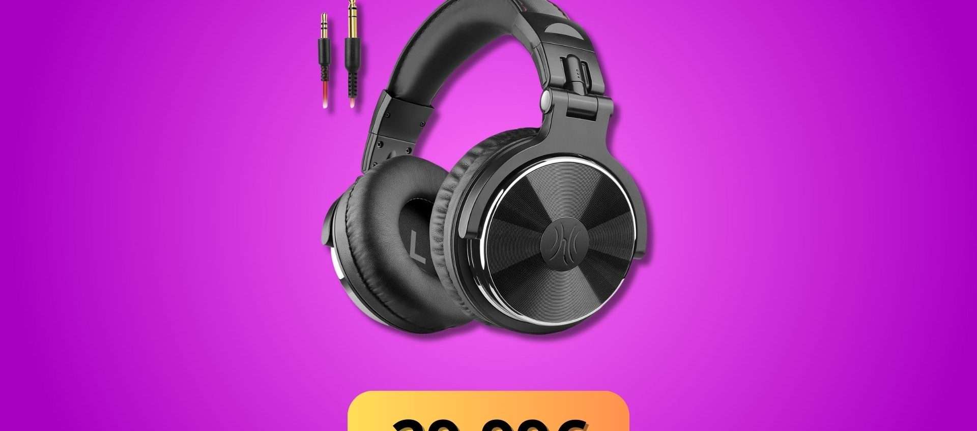 OneOdio Pro 10: cuffie over-ear versatili e potenti in offerta su Amazon OneOdio Pro 10: cuffie over-ear versatili e potenti in offerta su Amazon