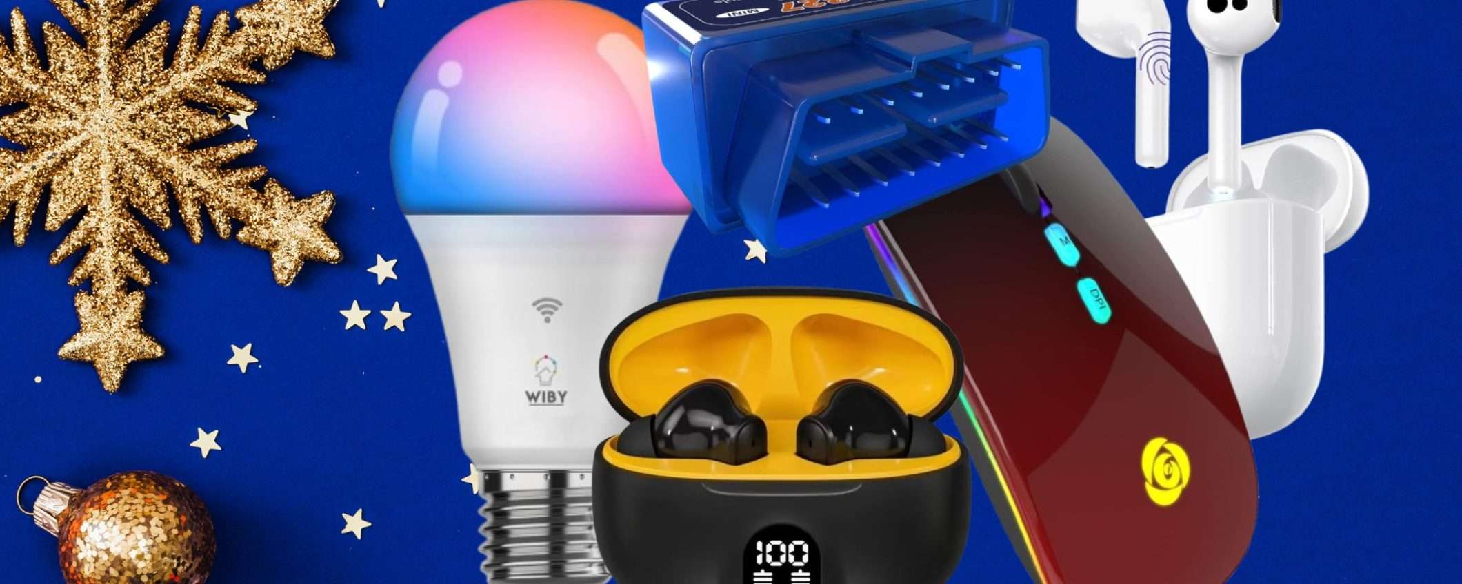 Regali TECH a meno di 10€ con consegna entro il 24/12 (Amazon) Regali TECH a meno di 10€ con consegna entro il 24/12 (Amazon)