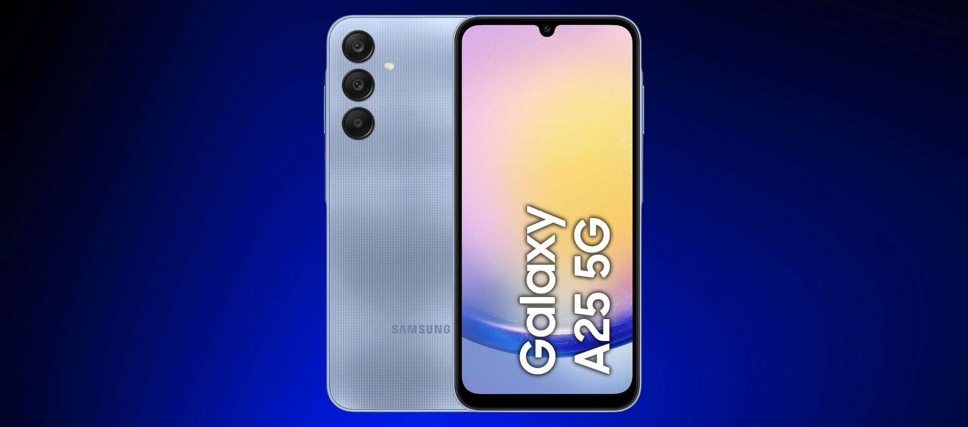 Samsung Galaxy A25 5G, il prezzo crolla del 35%: va preso subito Samsung Galaxy A25 5G, il prezzo crolla del 35%: va preso subito
