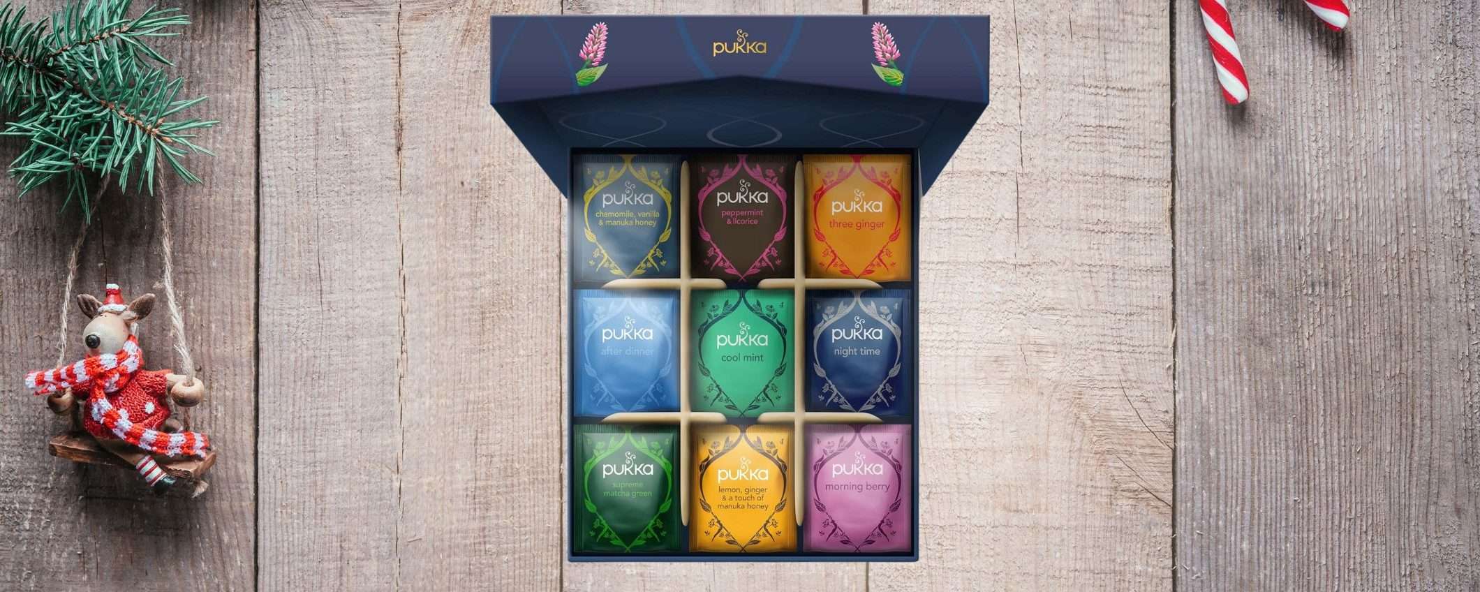 Selection Box di Tisane e Infusi dai 9 gusti in offerta lampo su Amazon: perfetta come idea regalo