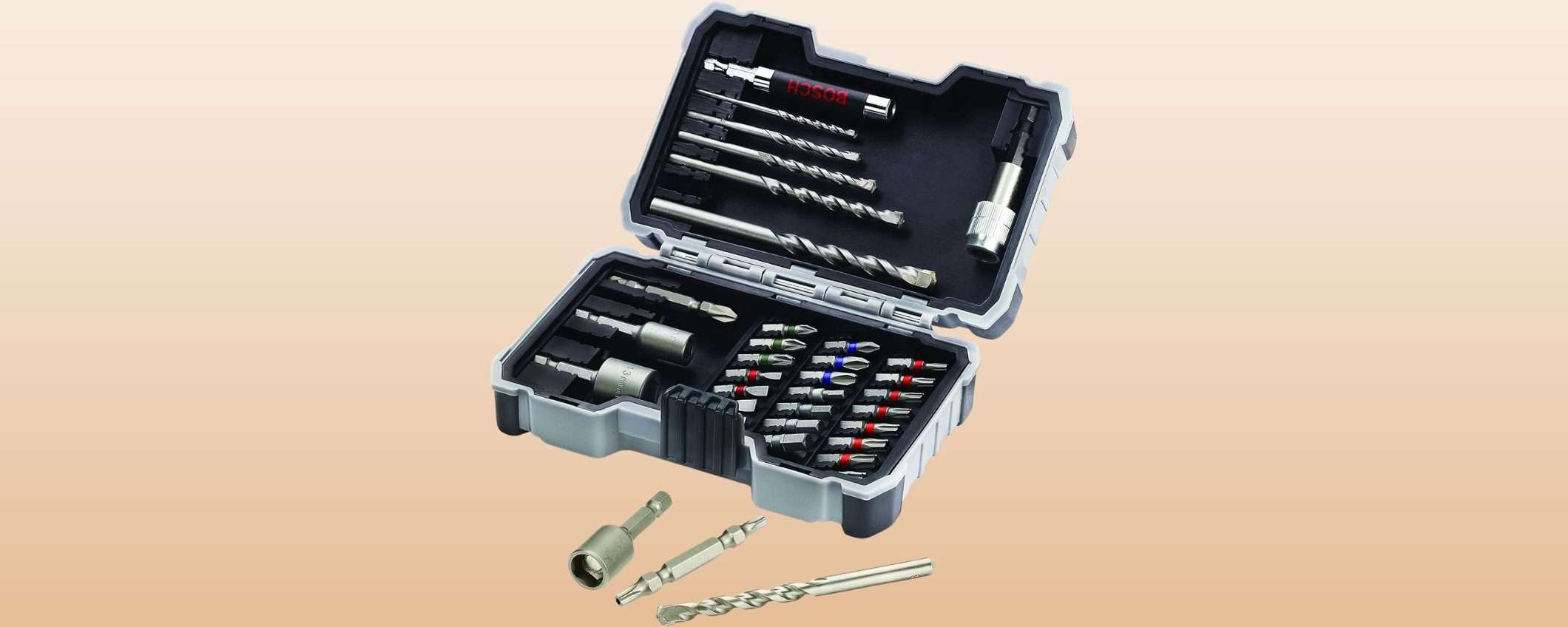 Set di 35 punte Bosch Professional in MEGA SCONTO su Amazon (-43%) Set di 35 punte Bosch Professional in MEGA SCONTO su Amazon (-43%)