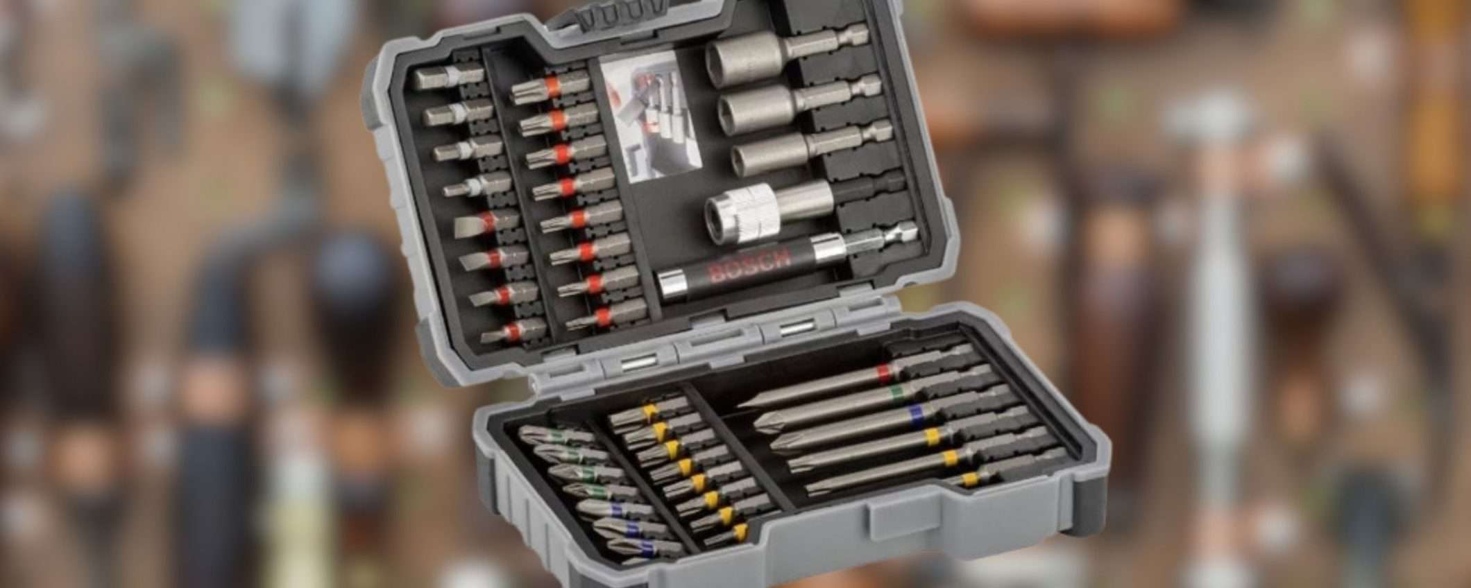 Sconto 67% e prezzo WOW per il kit Bosch Extra Hard 43 in 1 su Amazon (19€) Sconto 67% e prezzo WOW per il kit Bosch Extra Hard 43 in 1 su Amazon (19€)