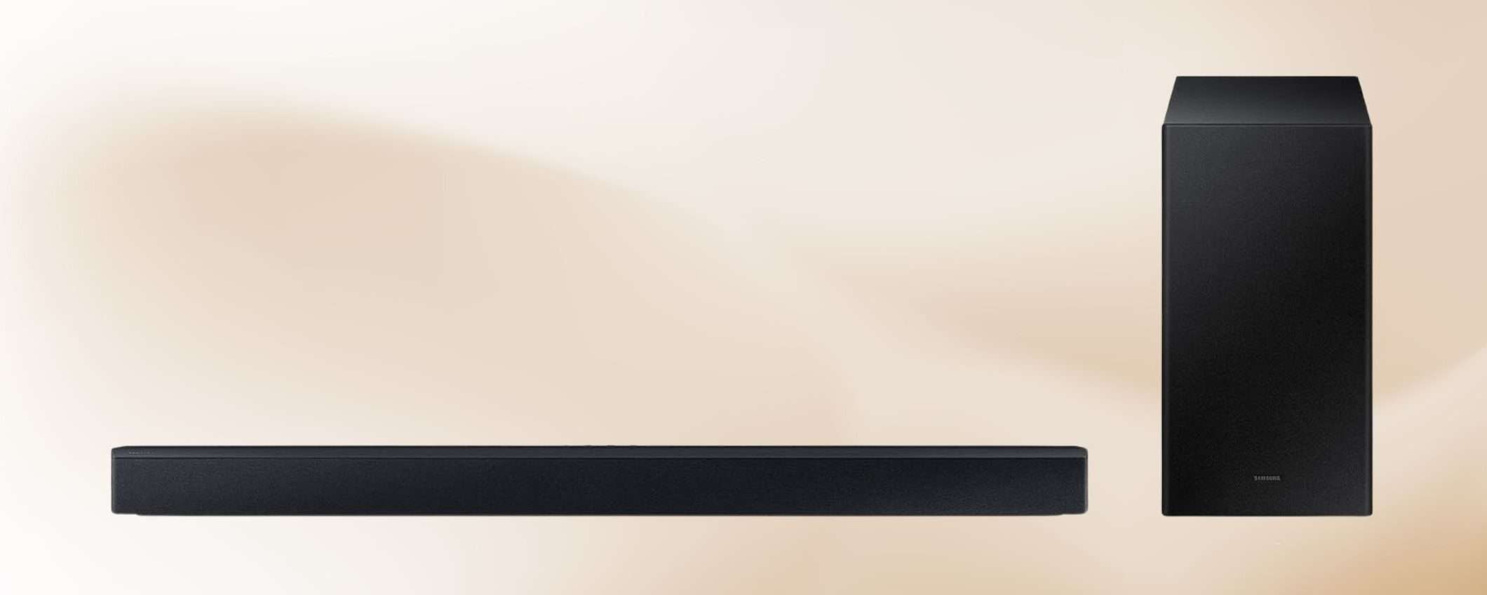 Soundbar Samsung 2.1 con subwoofer incluso a 99 euro: affare Cyber Monday su Amazon Soundbar Samsung 2.1 con subwoofer incluso a 99 euro: affare Cyber Monday su Amazon