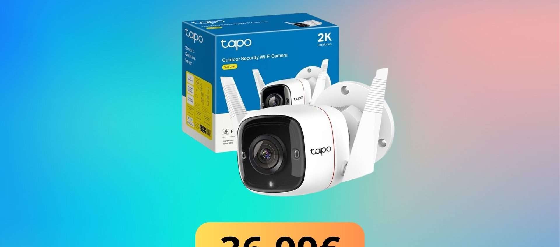 TP-Link Tapo C310: sicurezza domestica ad un prezzo wow TP-Link Tapo C310: sicurezza domestica ad un prezzo wow