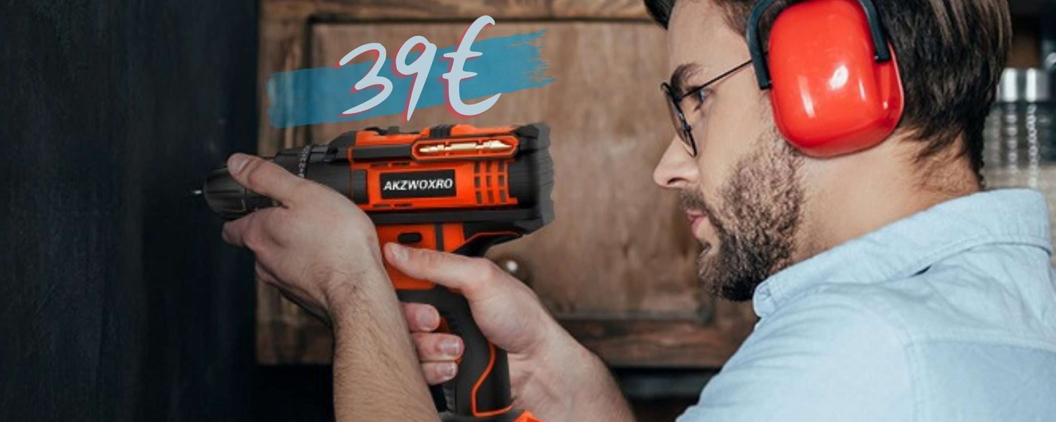 Appena 39€ e puoi avere questo trapano avvitatore a batteria con accessori Appena 39€ e puoi avere questo trapano avvitatore a batteria con accessori