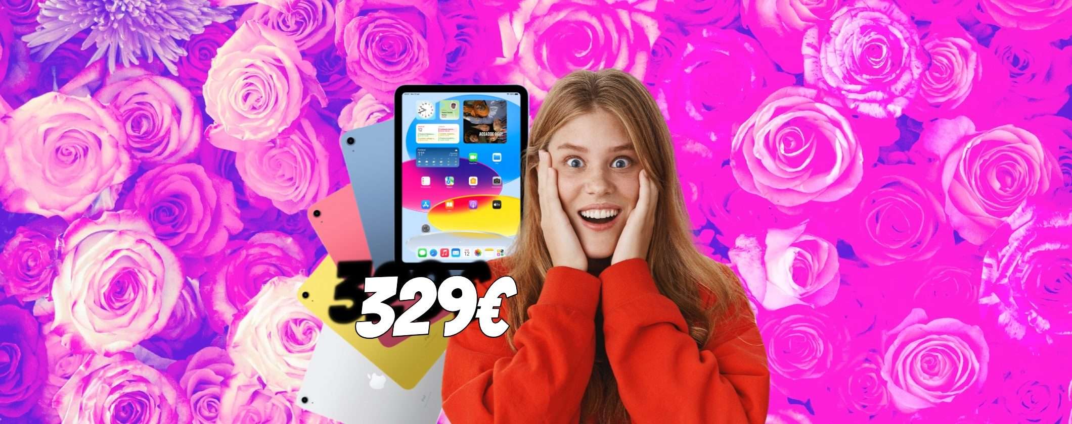 Apple iPad 10: ultimo giorno a 329€ per il Black Friday Amazon Apple iPad 10: ultimo giorno a 329€ per il Black Friday Amazon