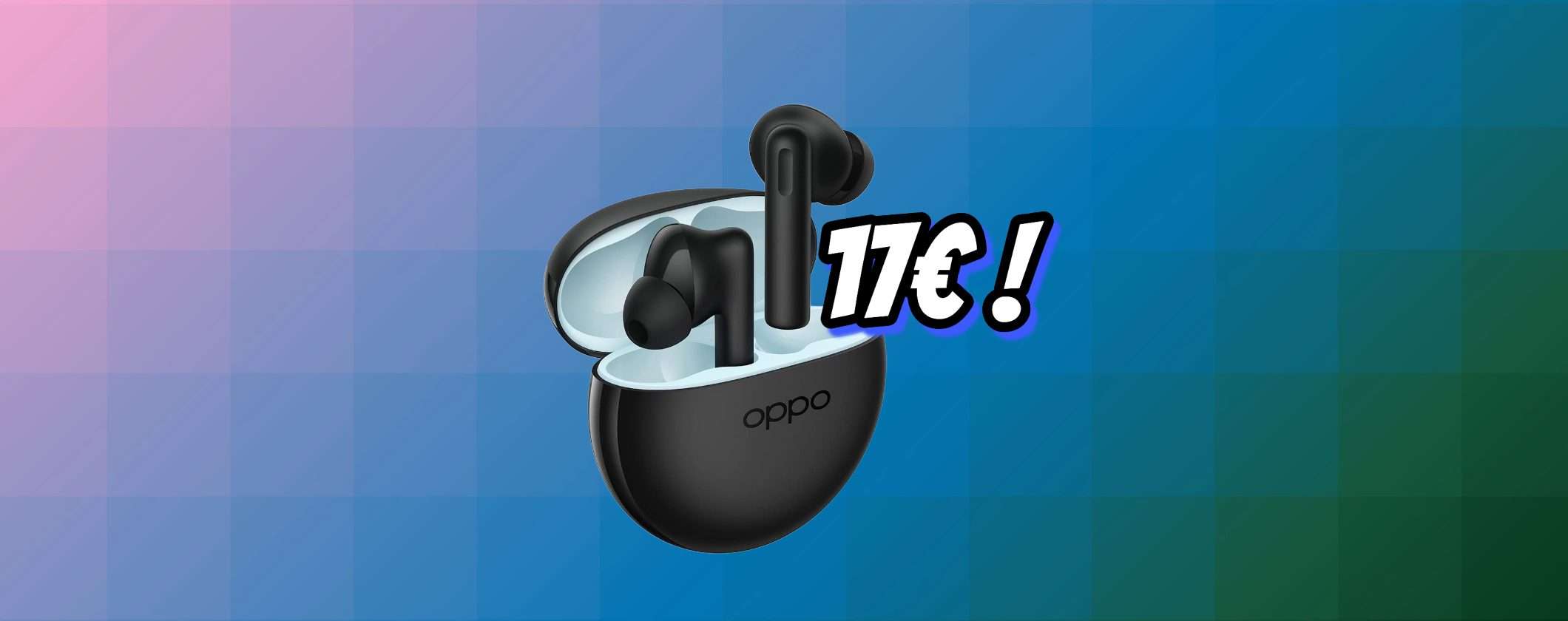 Auricolari OPPO Enco Buds2 a 17€ con il Black Friday Amazon Auricolari OPPO Enco Buds2 a 17€ con il Black Friday Amazon