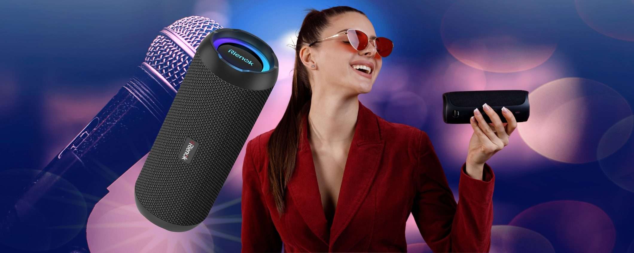 Cassa Bluetooth portatile per ascoltare la musica dove vuoi (-46%) Cassa Bluetooth portatile per ascoltare la musica dove vuoi (-46%)