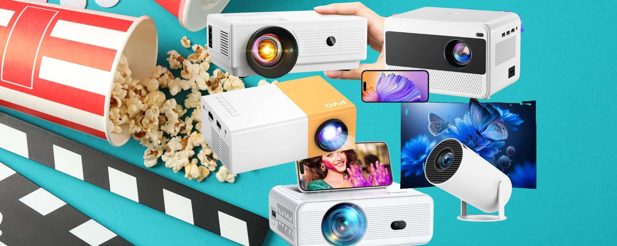 Il cinema a casa con questi proiettori portatili oggi a prezzi bassissimi Il cinema a casa con questi proiettori portatili oggi a prezzi bassissimi