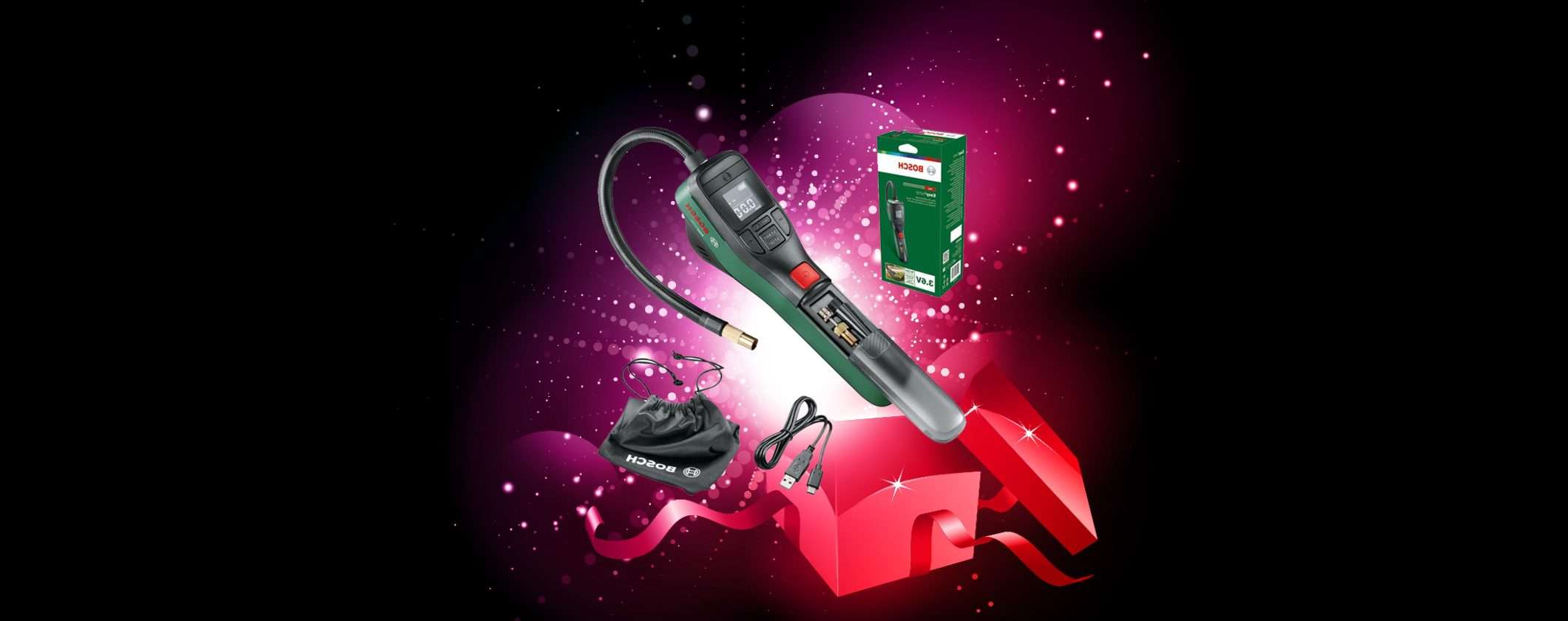 Compressore portatile Bosch per auto in regalo, occasione o truffa? Compressore portatile Bosch per auto in regalo, occasione o truffa?