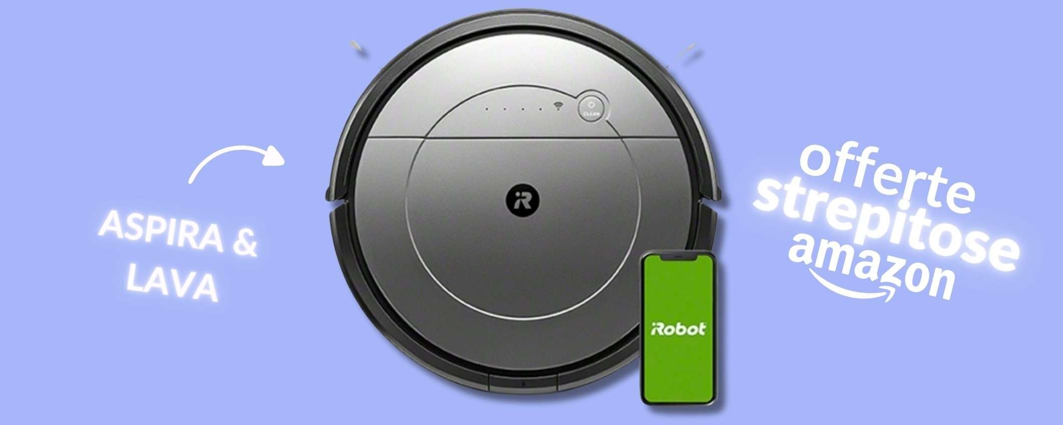 iRobot Roomba Combo è l'aiutante da avere in casa: aspira e lava (-32%) iRobot Roomba Combo è l'aiutante da avere in casa: aspira e lava (-32%)