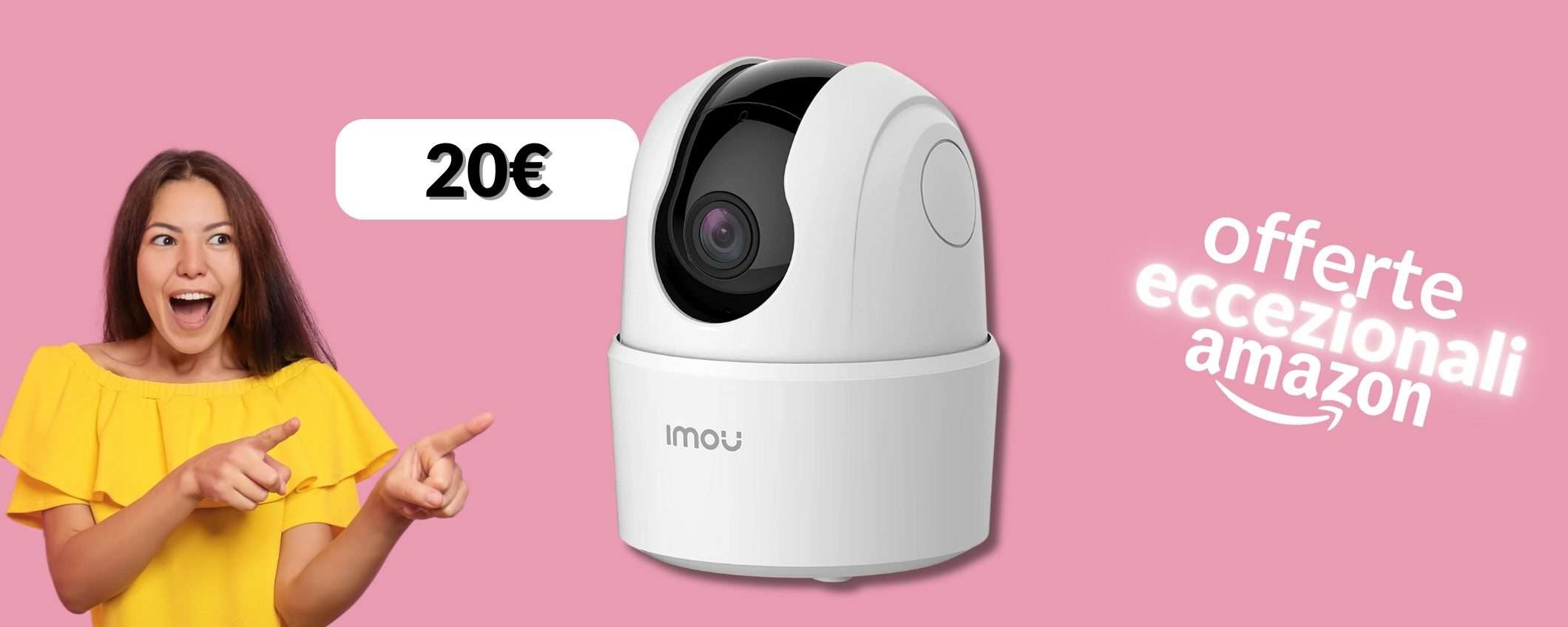 Questa telecamera da interno protegge la tua casa a prezzo inverosimile Questa telecamera da interno protegge la tua casa a prezzo inverosimile