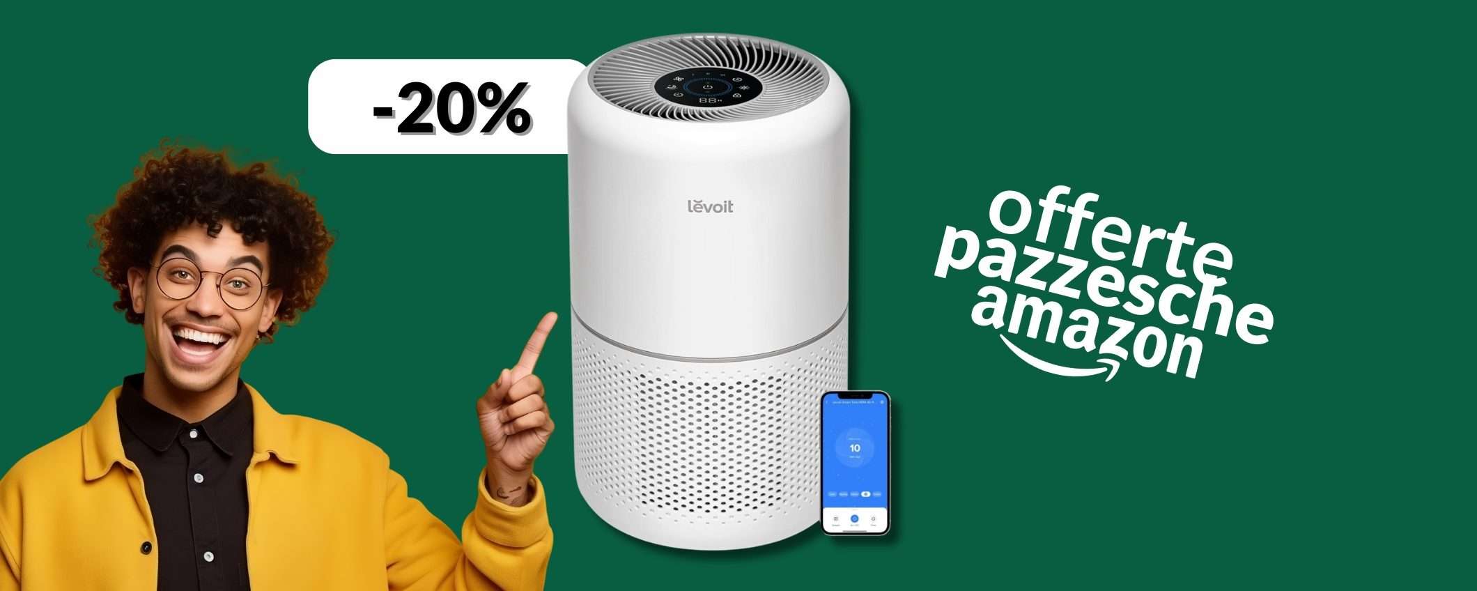 Il purificatore aria LEVOIT elimina allergeni e brutti odori: prezzo TOP Il purificatore aria LEVOIT elimina allergeni e brutti odori: prezzo TOP