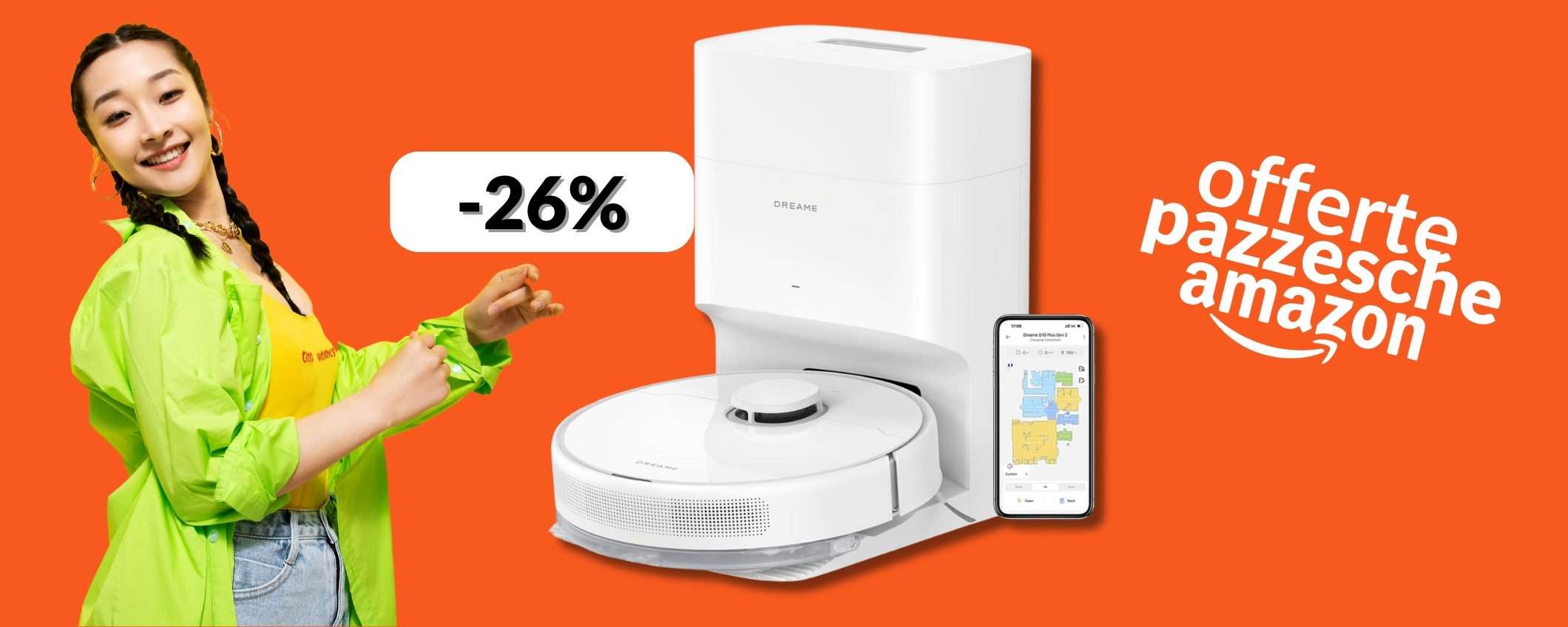Dreame D10 Plus Gen 2: l'aspirapolvere che pulisce casa e lava i pavimenti Dreame D10 Plus Gen 2: l'aspirapolvere che pulisce casa e lava i pavimenti