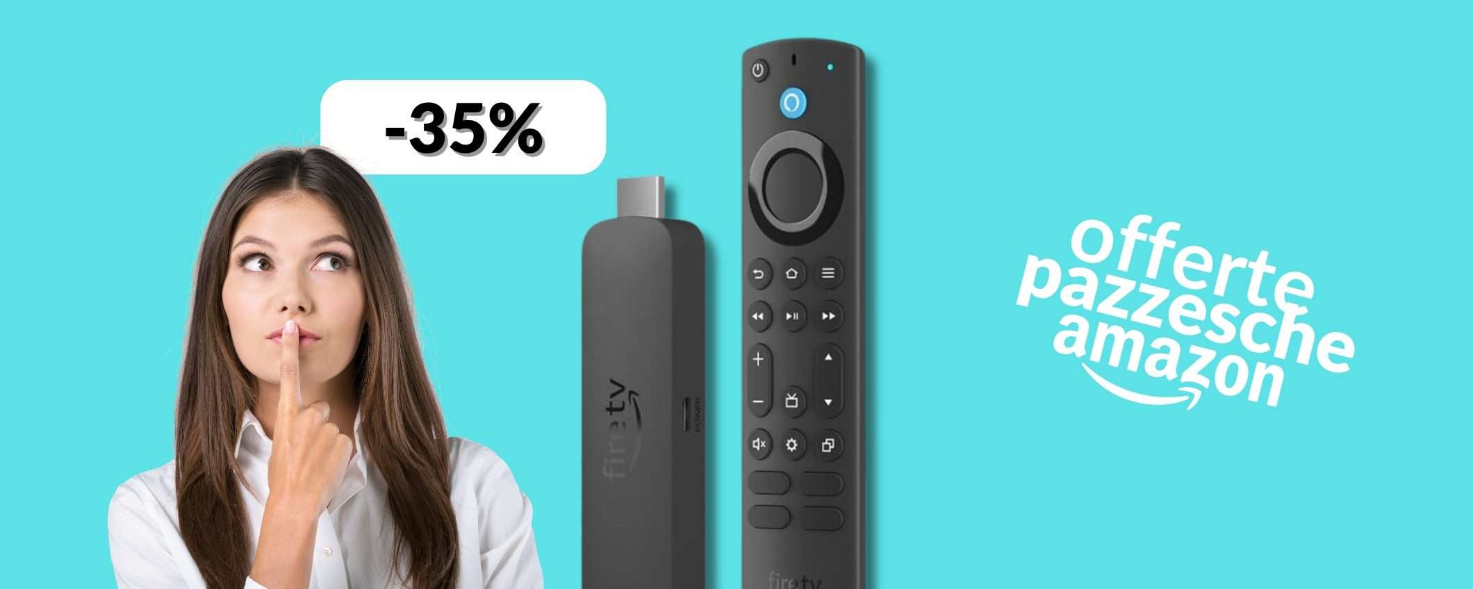 Fire TV Stick 4K Max è il regalo di Natale perfetto: rendi la TV magica Fire TV Stick 4K Max è il regalo di Natale perfetto: rendi la TV magica