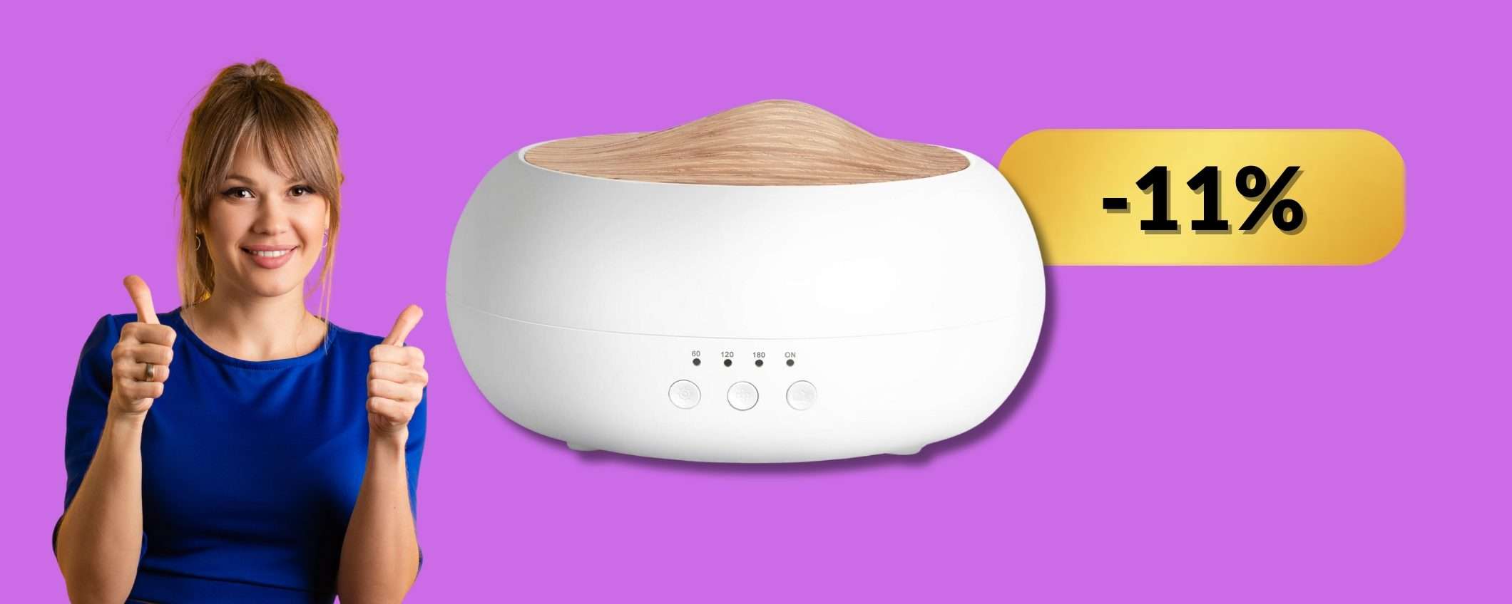 Diffusore di oli essenziali: casa profumatissima in pochi secondi Diffusore di oli essenziali: casa profumatissima in pochi secondi
