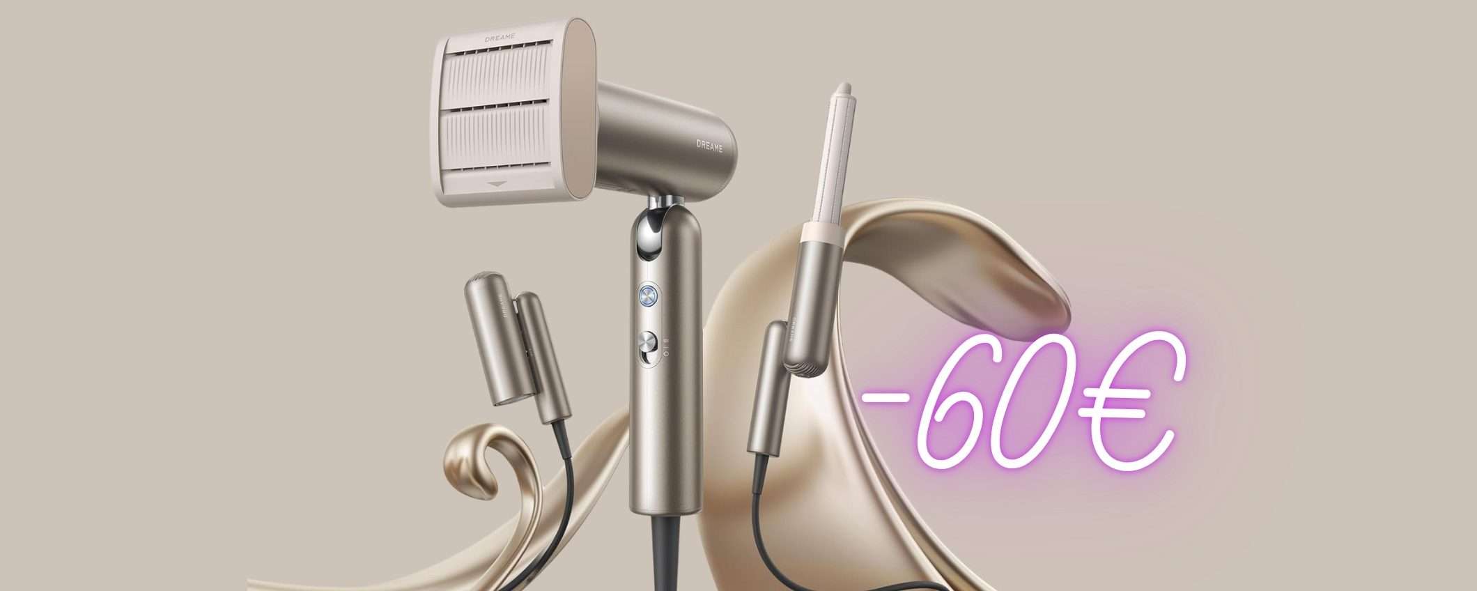Dreame Pocket: il phon portatile pieghevole 3 in 1 è una favola Dreame Pocket: il phon portatile pieghevole 3 in 1 è una favola