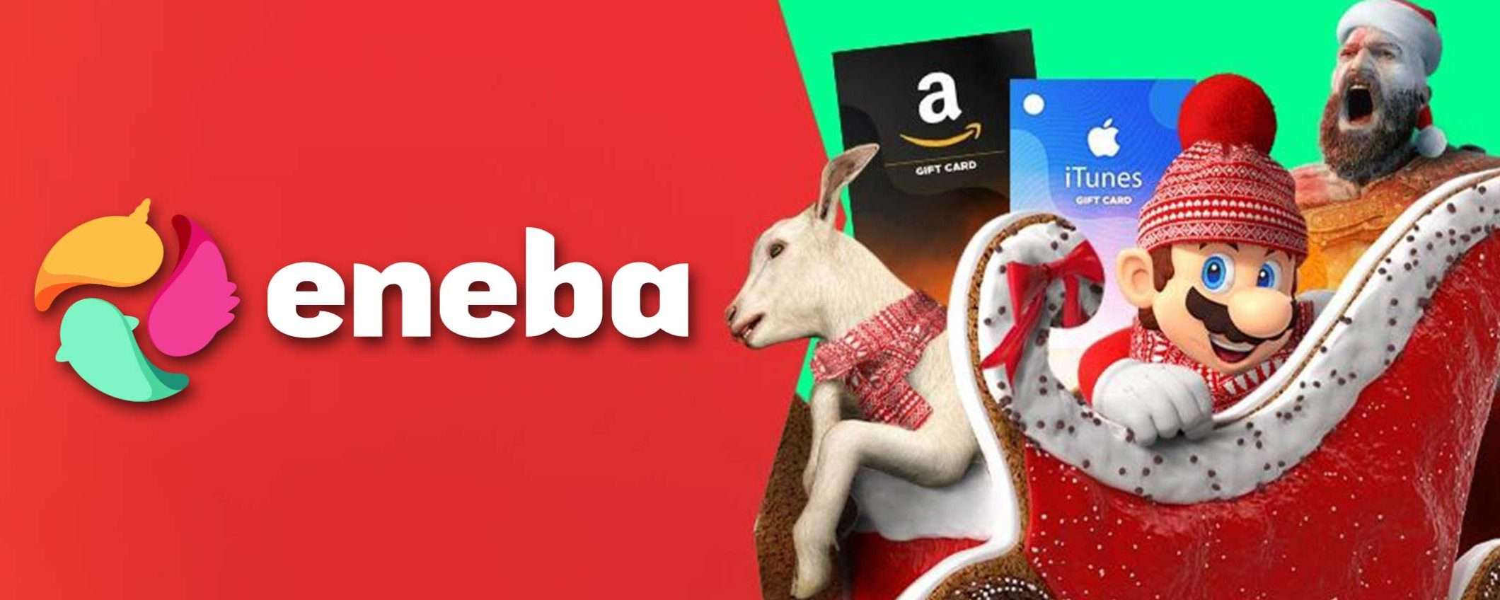 Pioggia di sconti su Eneba: giochi, gift card e fino al 15% di cashback Pioggia di sconti su Eneba: giochi, gift card e fino al 15% di cashback