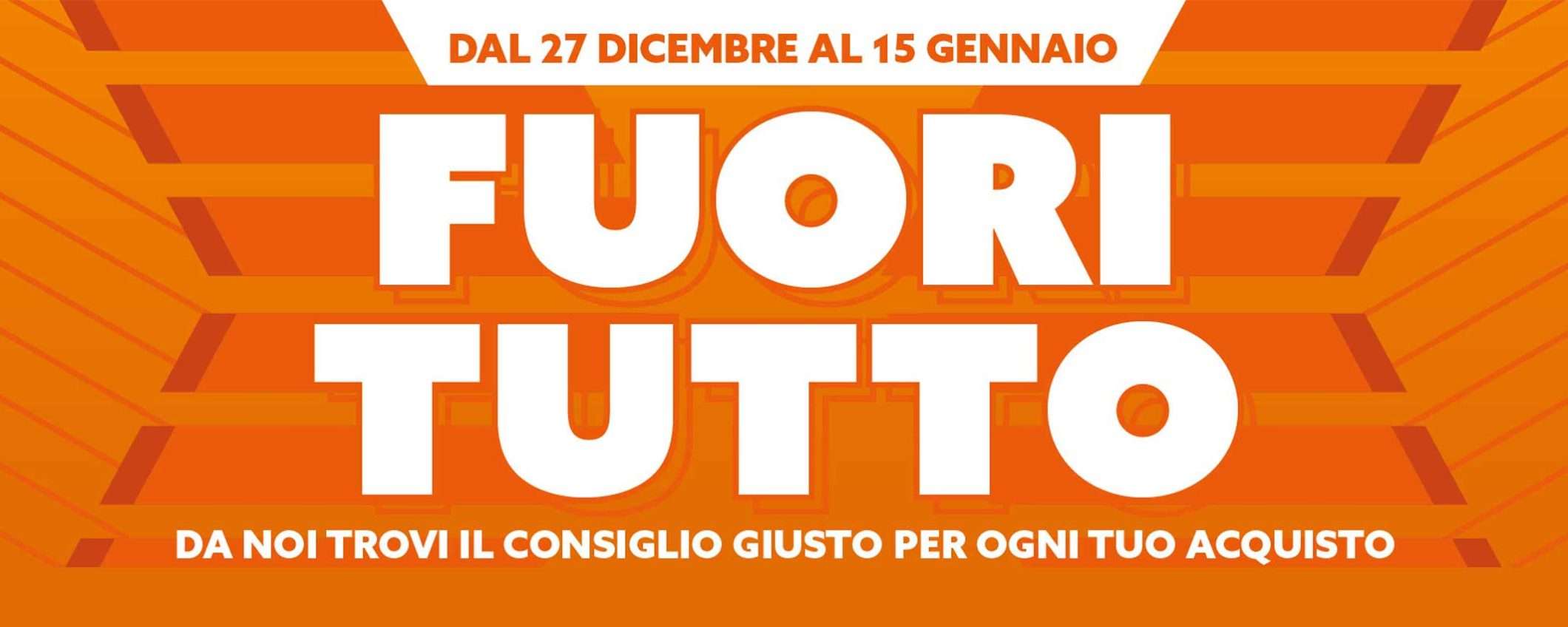 Volantino Expert: dopo le feste, torna il fuori tutto Volantino Expert: dopo le feste, torna il fuori tutto