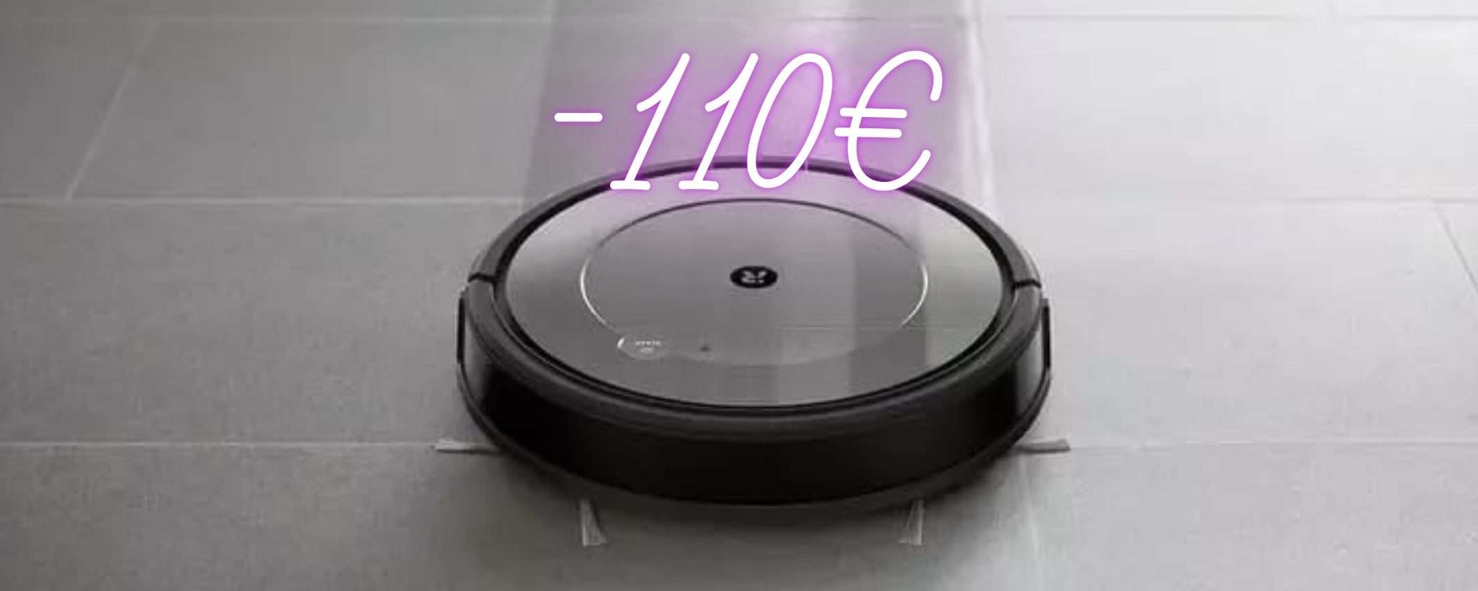 iRobot Roomba Combo: tu riposi e lui aspira e lava i pavimenti (offerta a tempo) iRobot Roomba Combo: tu riposi e lui aspira e lava i pavimenti (offerta a tempo)