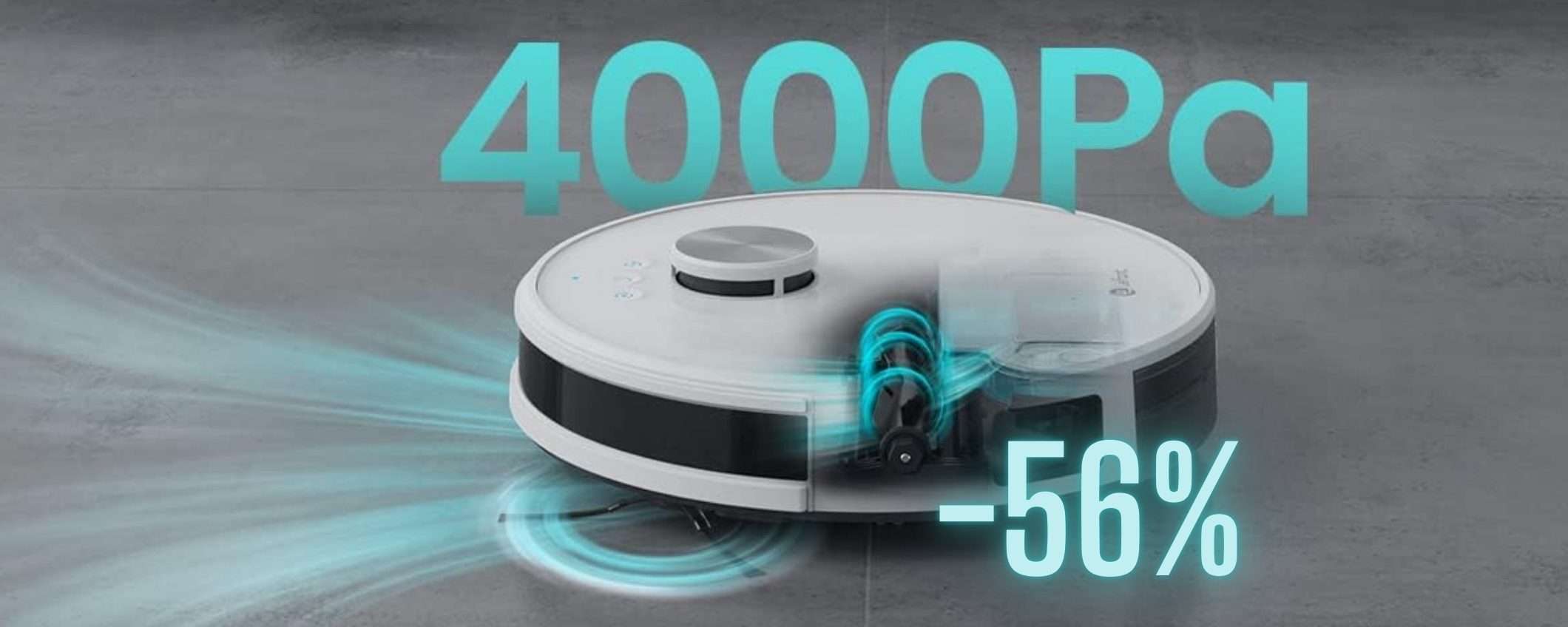 LEFANT M1: robot aspirapolvere lavapavimenti con 4000pa di potenza LEFANT M1: robot aspirapolvere lavapavimenti con 4000pa di potenza