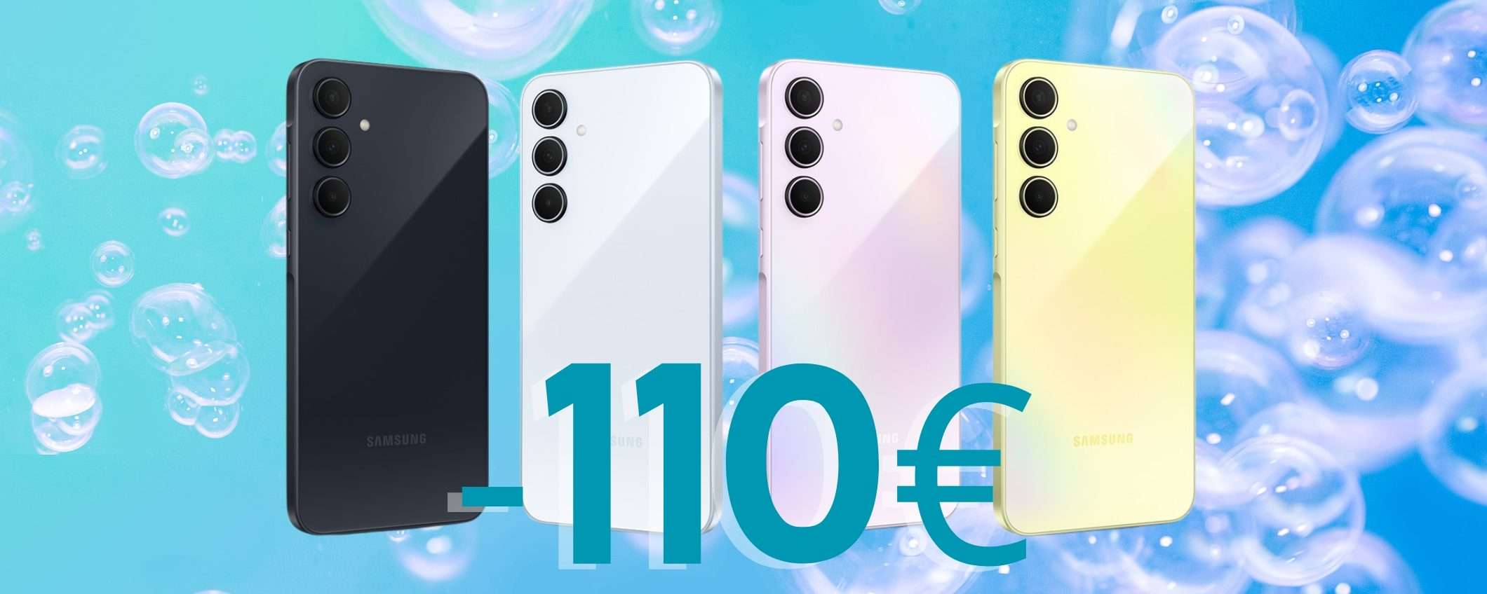 Mega sconto di 110€ su eBay per Samsung Galaxy A35 5G da 256GB Mega sconto di 110€ su eBay per Samsung Galaxy A35 5G da 256GB