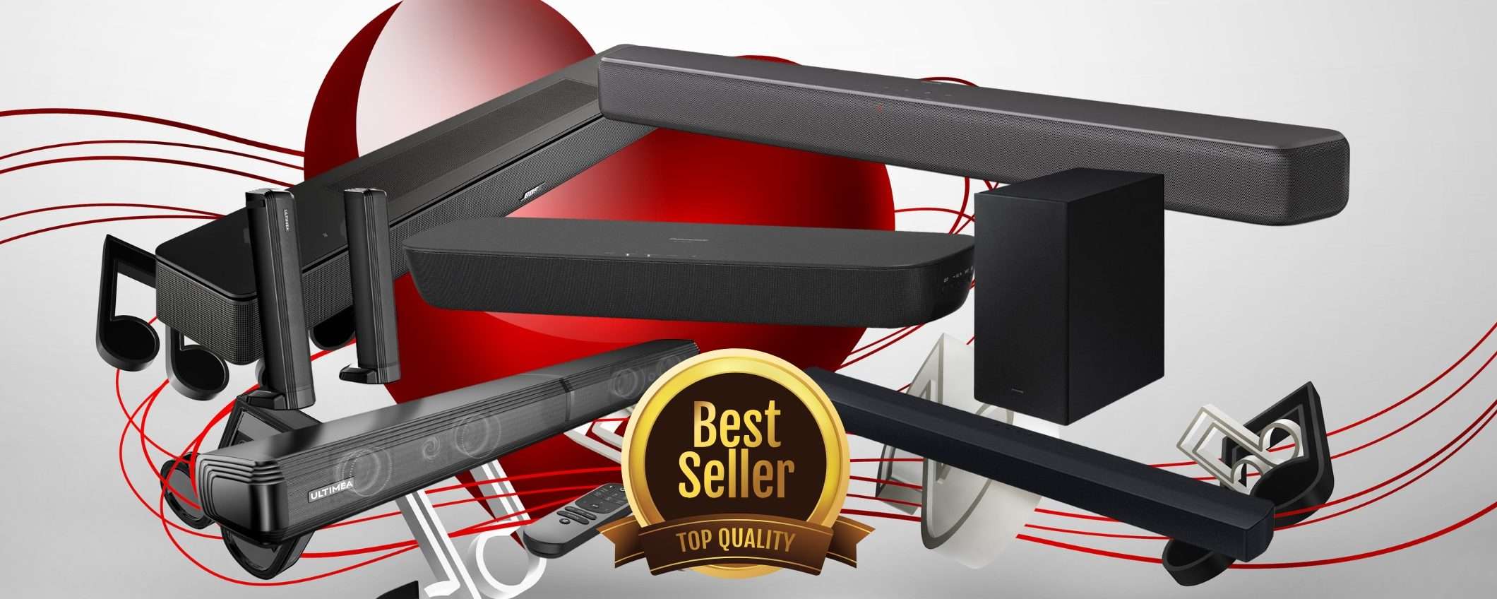 Le migliori 5 soundbar oggi a prezzi sconvolgenti su Amazon Le migliori 5 soundbar oggi a prezzi sconvolgenti su Amazon