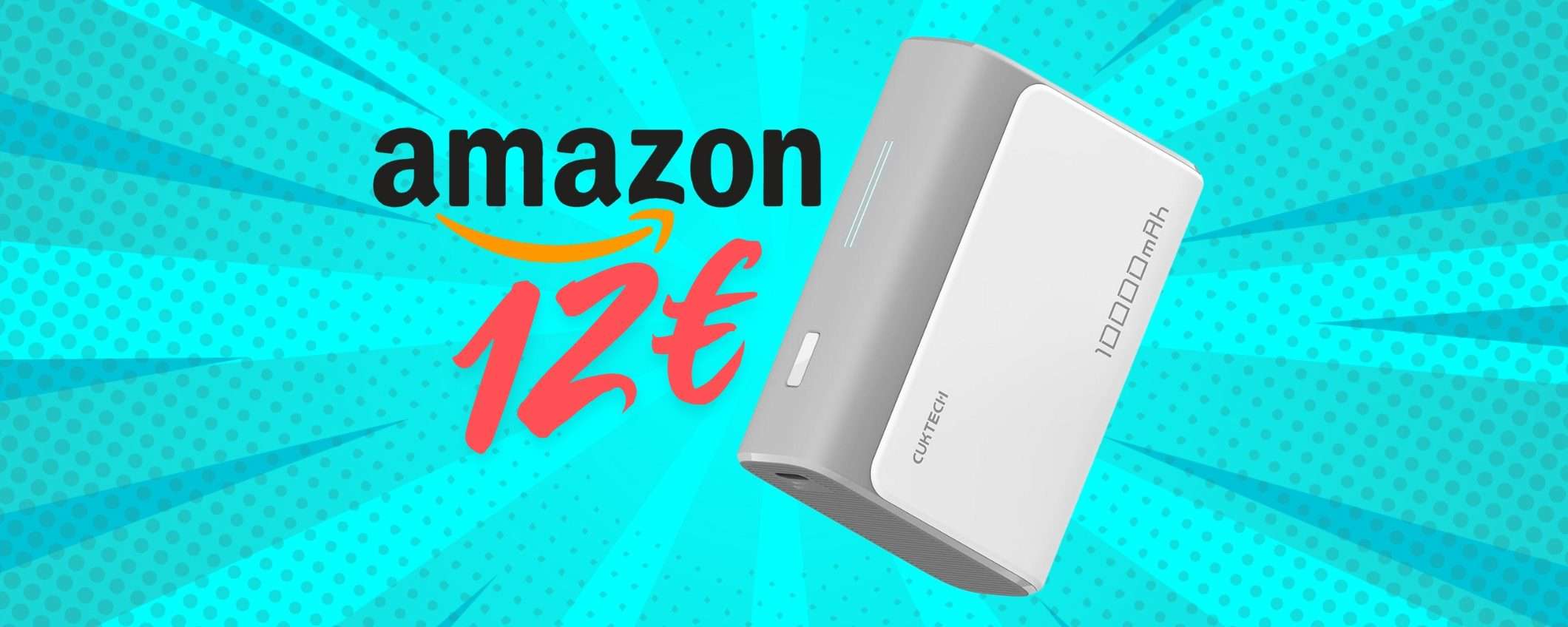 Mini Power Bank da 30W a soli 12€, dotato di 2 uscite e 10000mAh Mini Power Bank da 30W a soli 12€, dotato di 2 uscite e 10000mAh