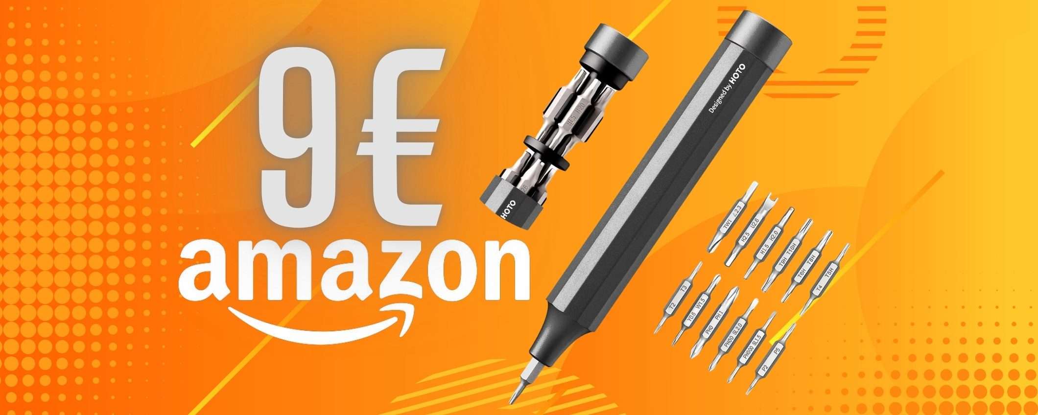Mini set di cacciaviti di precisione con 24 punte in acciaio resistenti a 9€ Mini set di cacciaviti di precisione con 24 punte in acciaio resistenti a 9€