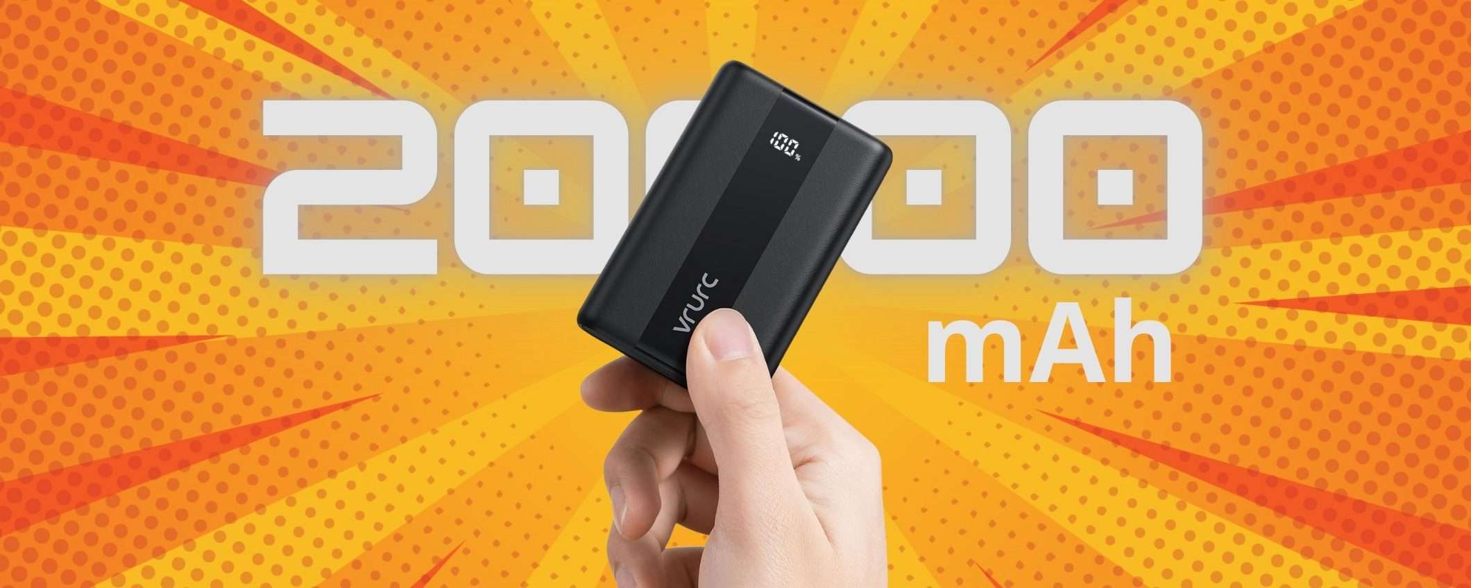 Power Bank da 20000mAh e 4 uscite tuo a soli 21€ su Amazon Power Bank da 20000mAh e 4 uscite tuo a soli 21€ su Amazon