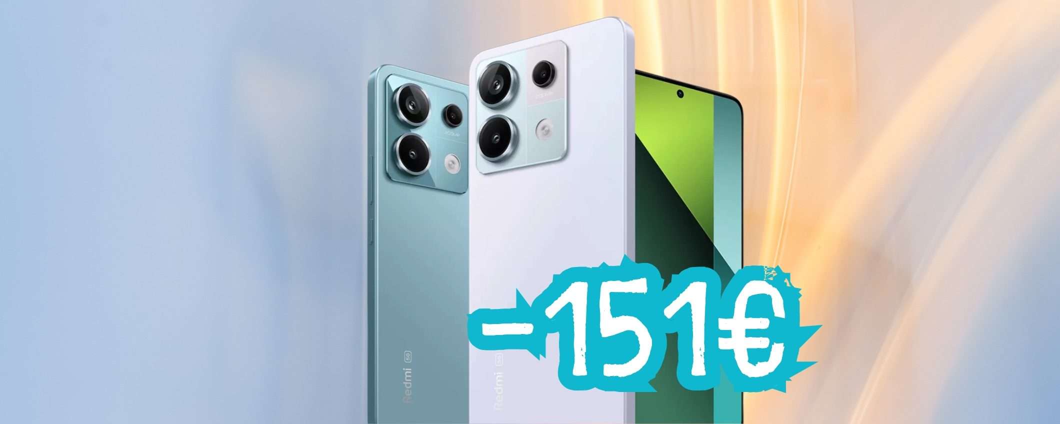 Redmi Note 13 pro 5G da 256GB scontato di 151€ con il codice segreto eBay Redmi Note 13 pro 5G da 256GB scontato di 151€ con il codice segreto eBay