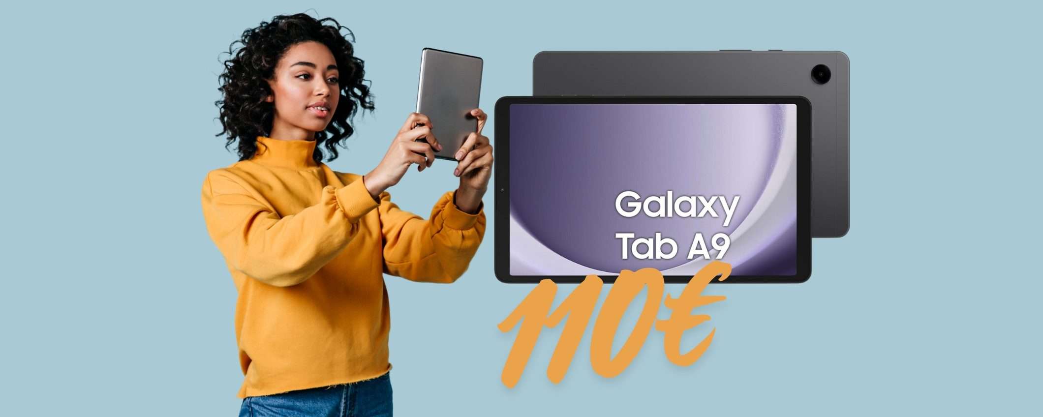 Samsung Galaxy Tab A9 da 8,7 pollici è il migliore tablet economico (110€) Samsung Galaxy Tab A9 da 8,7 pollici è il migliore tablet economico (110€)