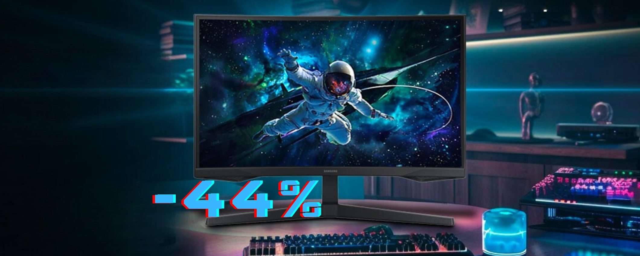 Samsung Odyssey G5: il monitor gaming curvo da 32 Samsung Odyssey G5: il monitor gaming curvo da 32
