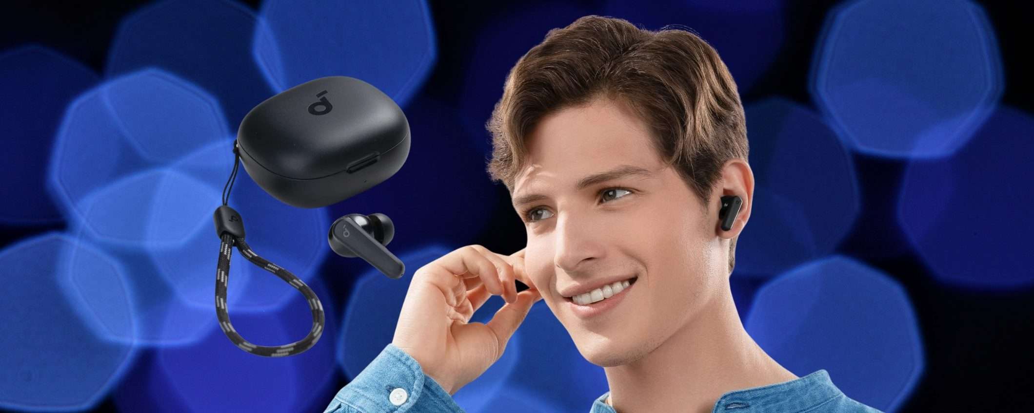Soundcore P20i: auricolari wireless con 30 ore di audio senza latenza (16€) Soundcore P20i: auricolari wireless con 30 ore di audio senza latenza (16€)