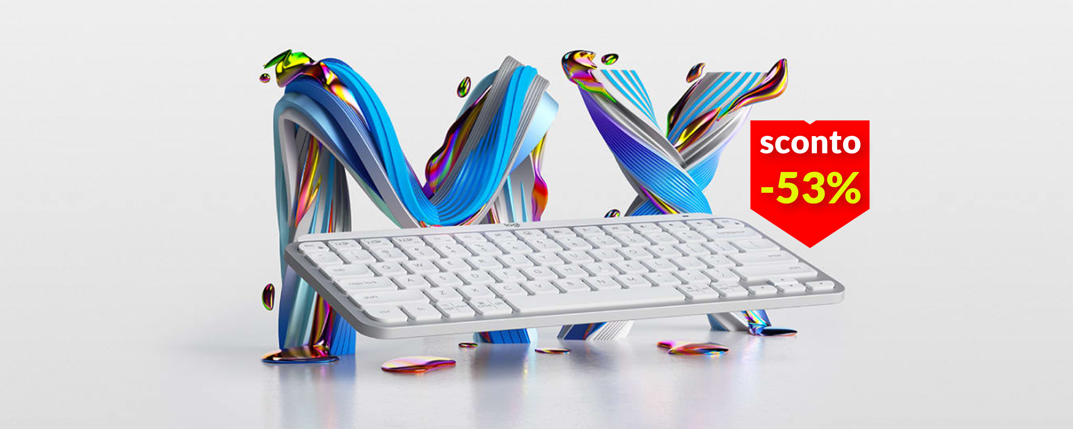 Tastiera Logitech multidispositivo e retroilluminata: mai costata così poco Tastiera Logitech multidispositivo e retroilluminata: mai costata così poco